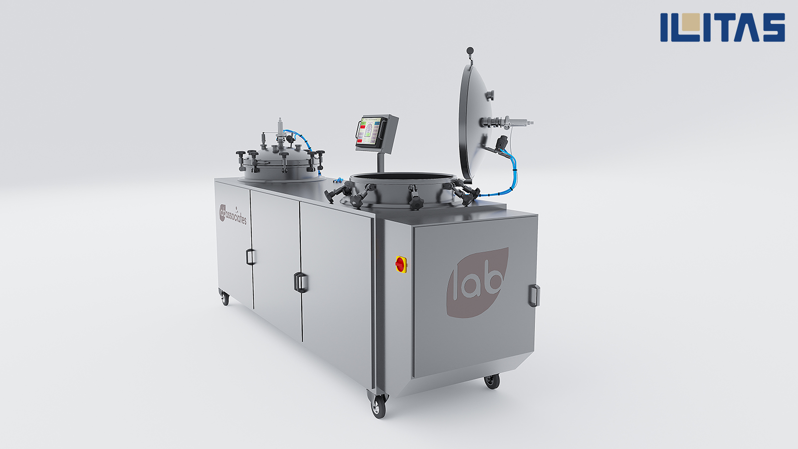 Compacte configuratie van media preparator systeem