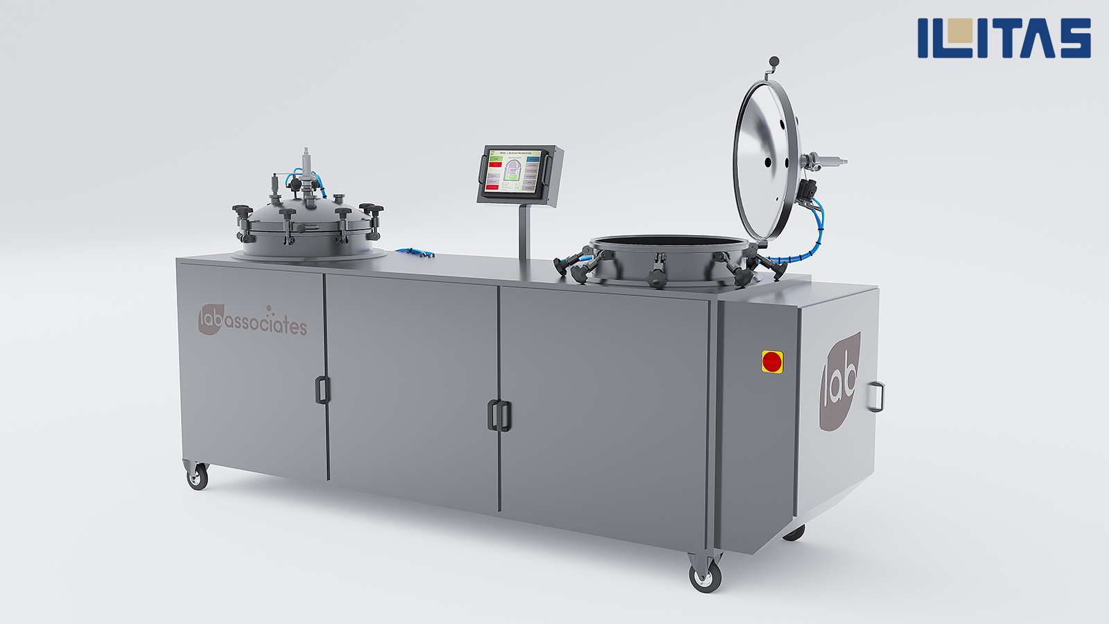 Studio render van media preparator systeem