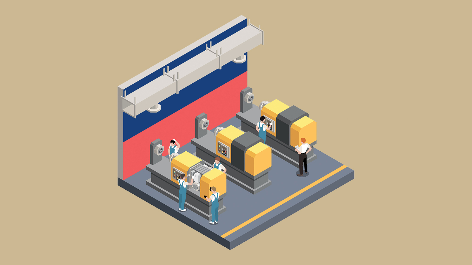 engineer analyseert en optimaliseert mechanisch ontwerp in 3D CAD voor efficiëntere productie