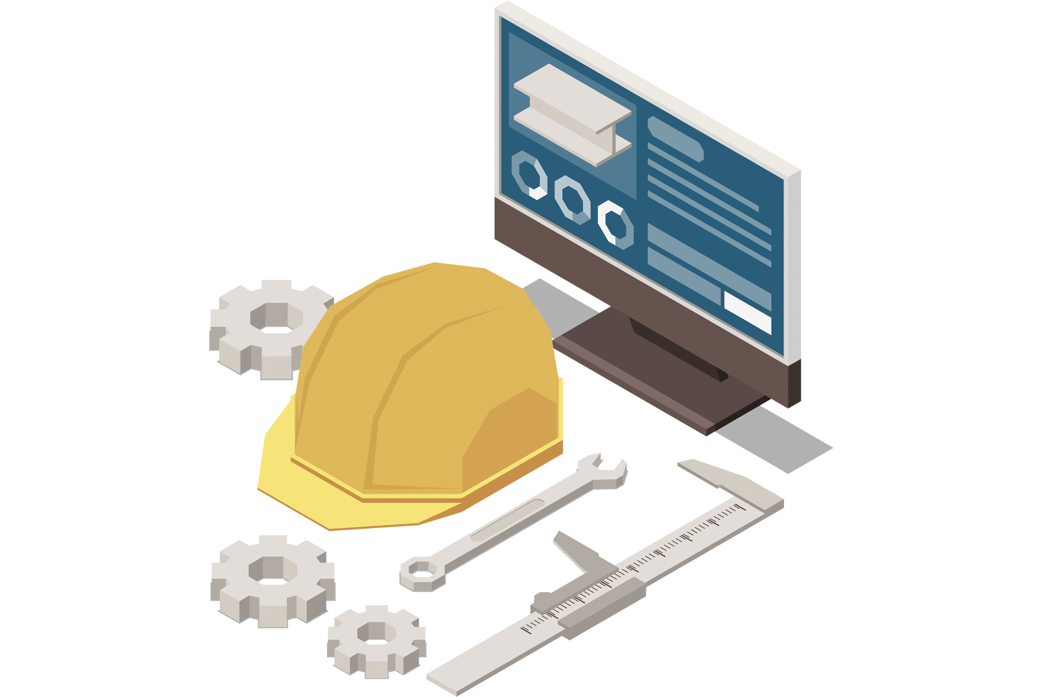 3D CAD model van mechanisch product met assemblage en technische details voor productie